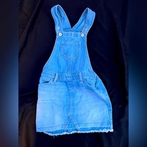 TCP Girls Bib Jean mini skirt